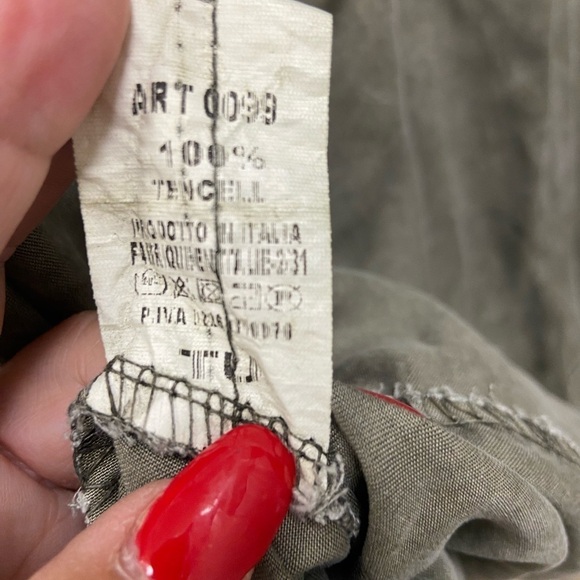 Olive tunic dress special top or dress‎ sequins - tag missing - Picture 6 of 9